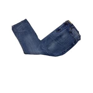 Seven7 Jeans Mens Tag 38x30 Actual 38x28 Blue Straight Stretch Western Ranch